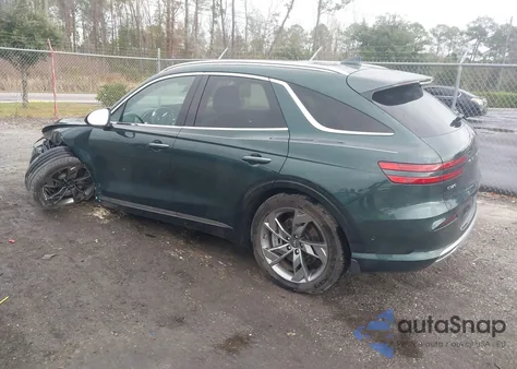 2024 Genesis Electrified Gv70 Advanced Awd из США, поврежденный, VIN 5NMMCET17RH003565